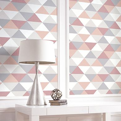 NextWall Mod Triangles Peel and Stick Wallpaper