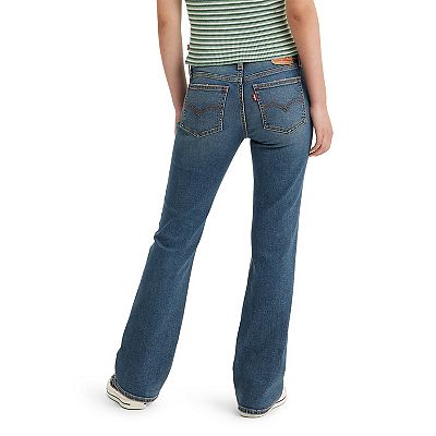 Low rise boot cut levi's online