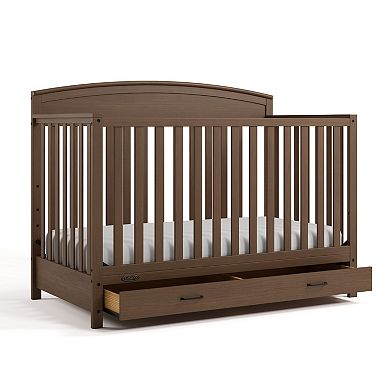 Graco Benton 5-in-1 Convertible Crib with Drawer - Espresso