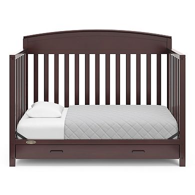 Graco Benton 5-in-1 Convertible Crib with Drawer - Espresso