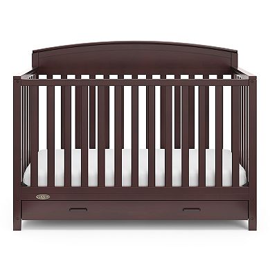 Graco Benton 5-in-1 Convertible Crib with Drawer - Espresso