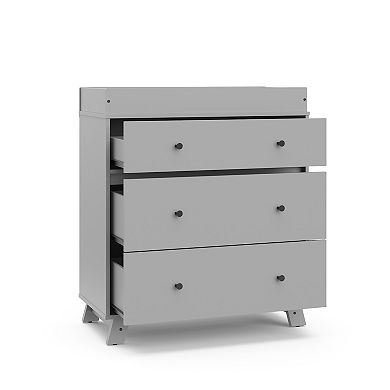 Storkcraft Beckett 3 Drawer Chest with Changing Topper