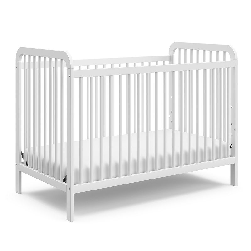 Storkcraft Pasadena 3-in-1 Convertible Crib, White