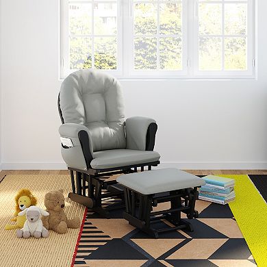 Storkcraft Hoop Glider & Ottoman