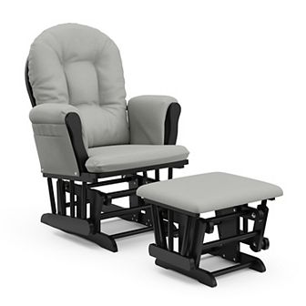Storkcraft Hoop Glider & Ottoman