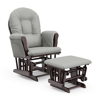 Storkcraft Hoop Glider & Ottoman