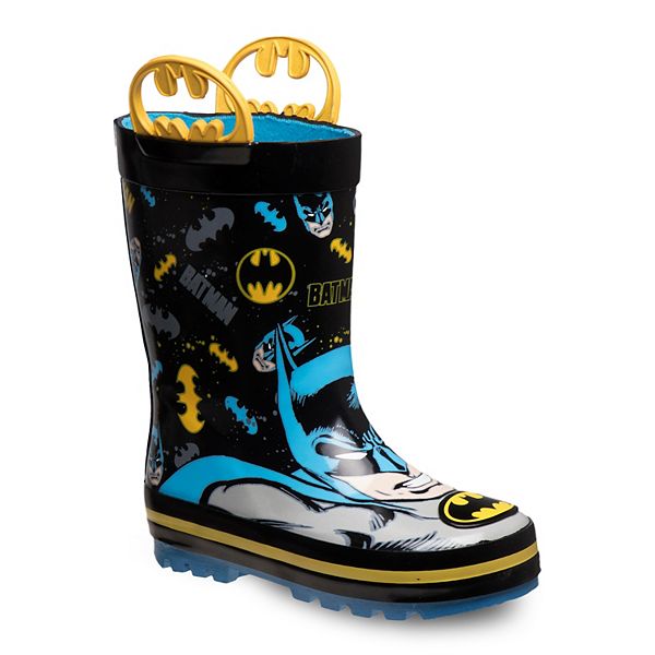 DC Comics Batman Toddler Boy Waterproof Rain Boots