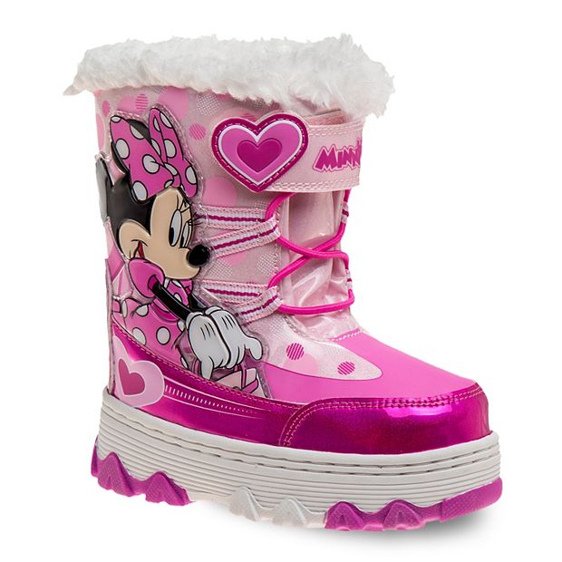 Minnie mouse snow boots for outlet toddlers