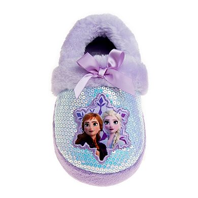 Disney's Frozen Anna & Elsa Toddler Girls' Slippers