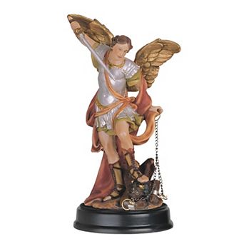FC Design 5"H Archangel Michael Statue Saint Michael The Strongest Angel Holy Figurine Religious Decoration Home Room Decor