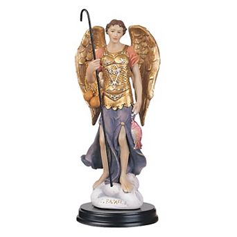 FC Design 5"H Archangel Raphael Statue Angel of Healing Holy Figurine Religious Decoration Home Room Decor