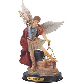 FC Design 9"H Archangel Michael Statue Saint Michael The Strongest Angel Holy Figurine Religious Decoration Home Room Decor