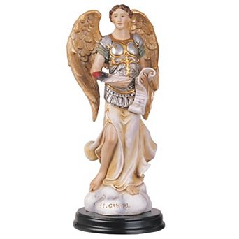 FC Design 5"H Archangel Gabriel Statue The Messenger Angel Holy Figurine Religious Decoration Home Room Decor