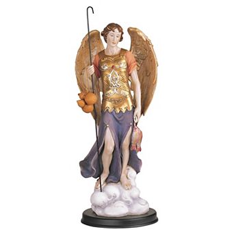 FC Design 12"H Archangel Raphael Statue Angel of Healing Holy Figurine Religious Decoration Sculpture Home Room Decor