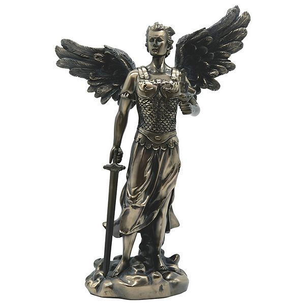 FC Design 12"H Bronze Archangel Jehudiel Statue Saint Jegudiel The ...