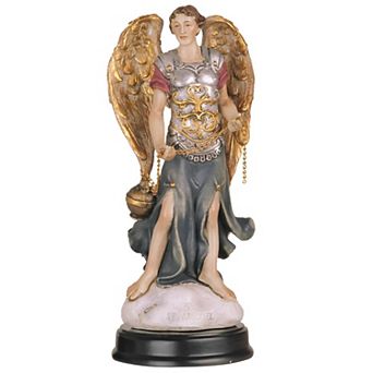 FC Design 5"H Archangel Sealtiel Statue Angel of Prayer Holy Figurine Religious Decoration Home Room Decor