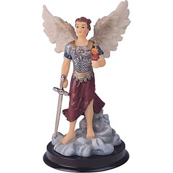 FC Design 6"H Archangel Jehudiel Statue Saint Jegudiel The Angel of Work Holy Figurine Religious Decoration Home Room Decor