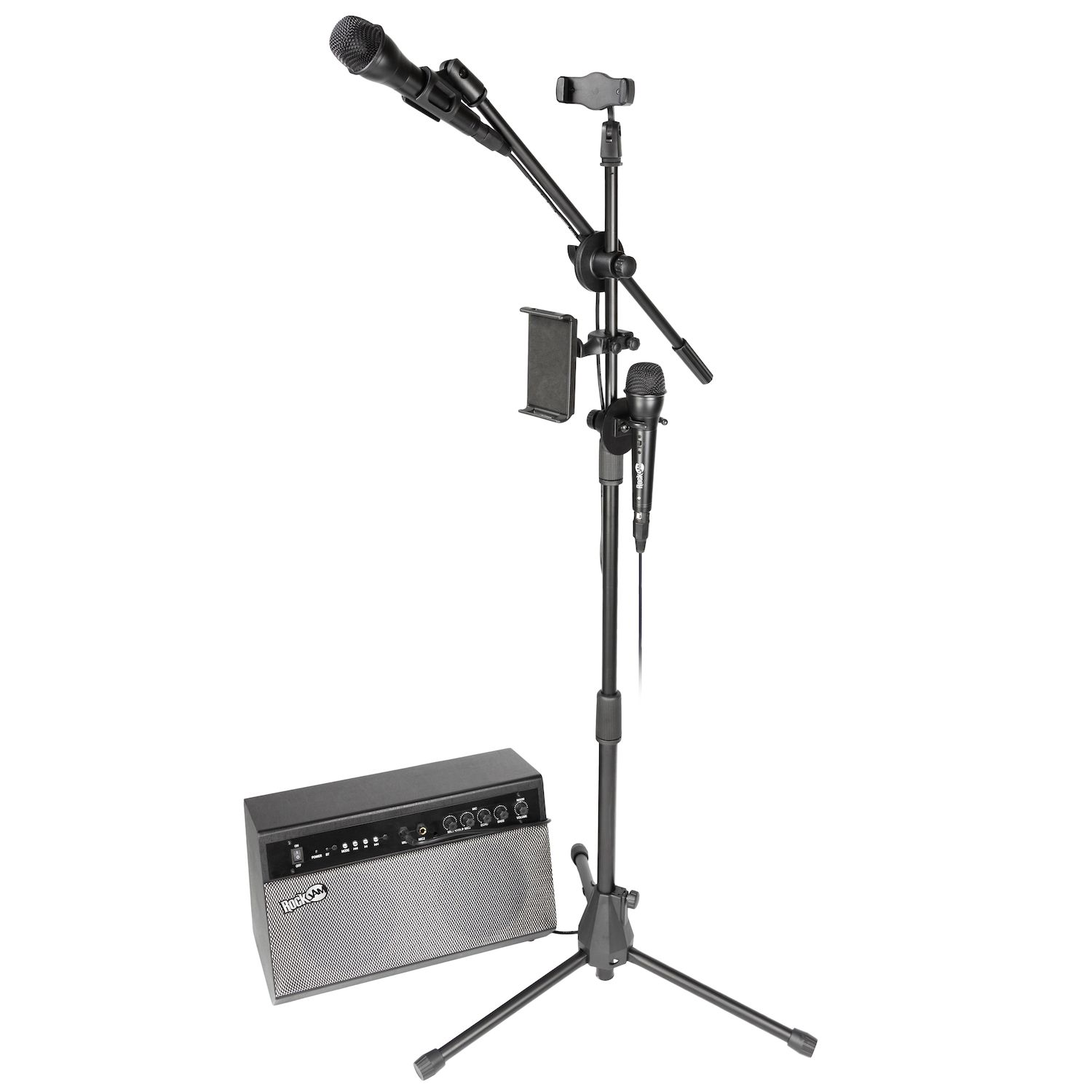 Kids Karaoke Machine with 2 Microphones & Adjustable Stand, Music Sing –  Little Pretender