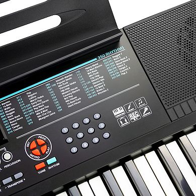 RockJam 61-Key Keyboard with Stand