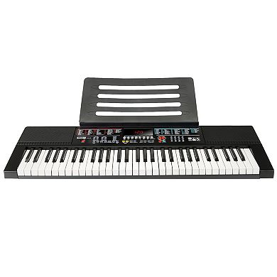 RockJam 61-Key Keyboard with Stand