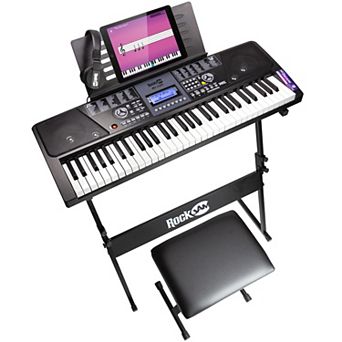 RockJam 61-Key Keyboard Piano Super Kit
