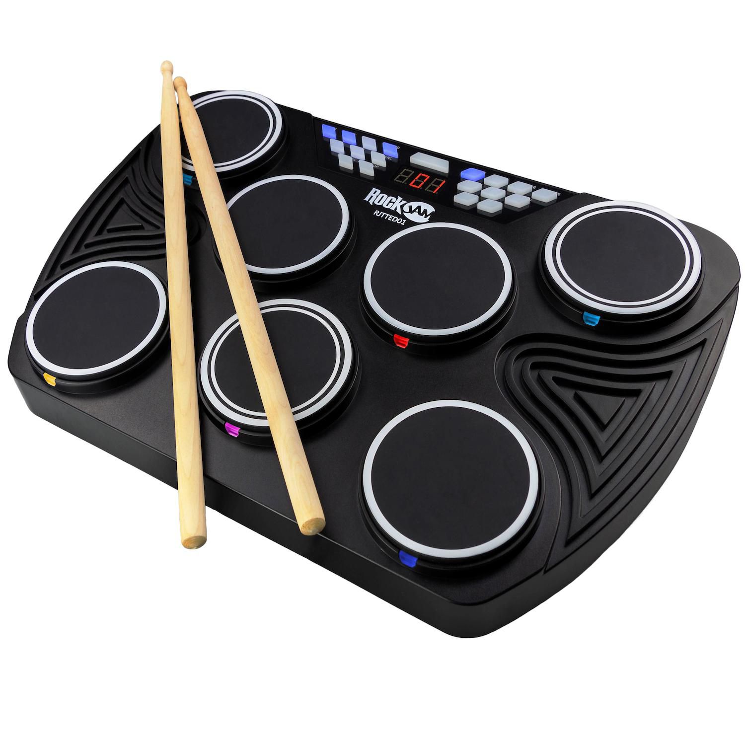 Pad elektrooniline Bluetooth MIDI trummikomplektPad elektrooniline Bluetooth MIDI trummikomplekt  