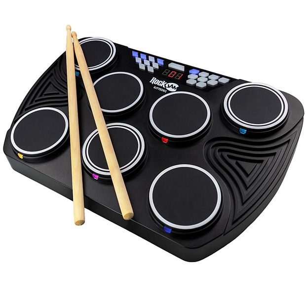 RockJam 7-Pad Electronic Bluetooth MIDI Drum Kit