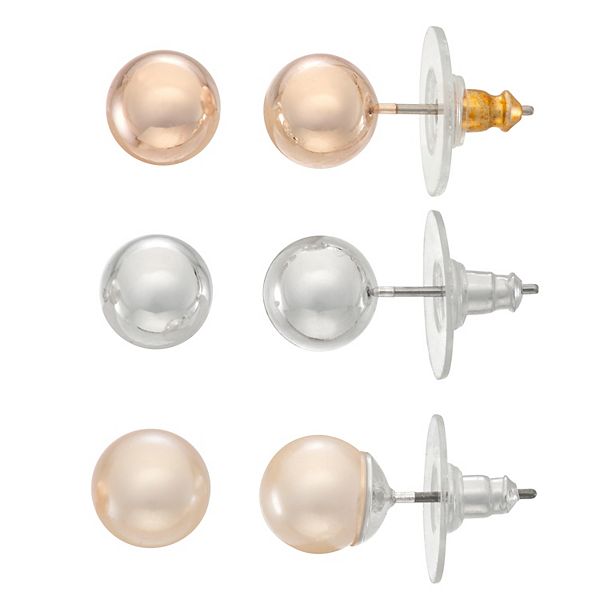 simulated pearl necklaces & pendants two beads we bisuteria jewellery