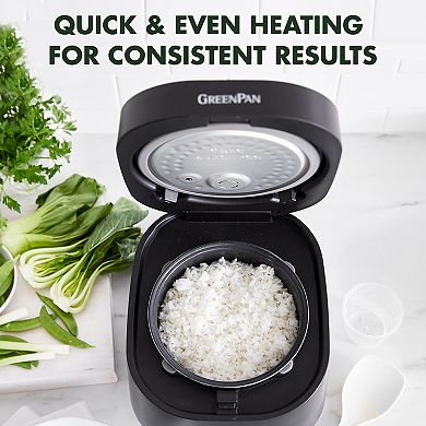 GreenPan Electrics PFAS-Free Nonstick Ceramic 8-Cup Rice & Grains Cooker