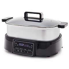 Presto Precise 16-in. Tuxedo Digital Precision Skillet Multi-Cooker