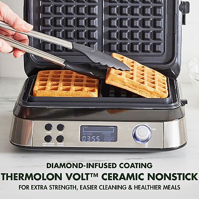 best eco friendly ceramic waffle makers without teflon