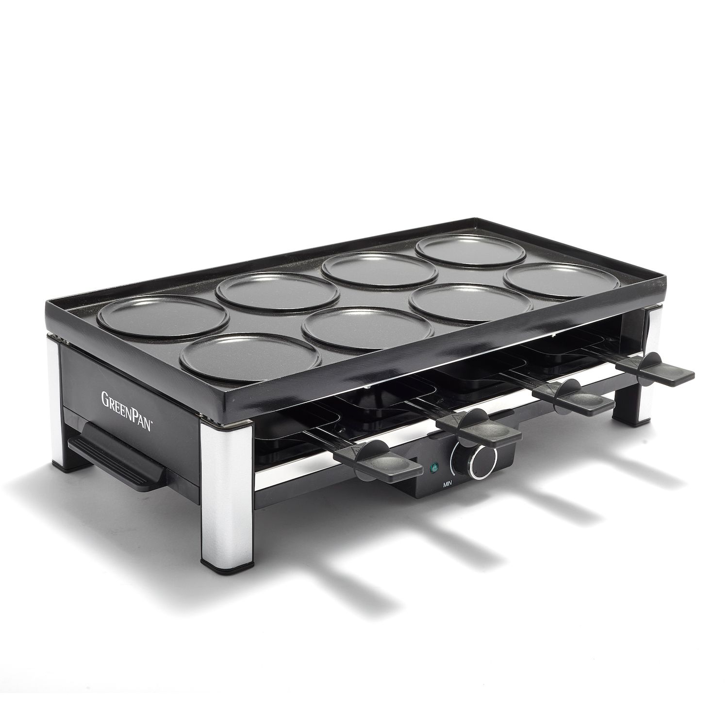 Todd English Collection Greenpan Square Nonstick Grill Griddle Pan