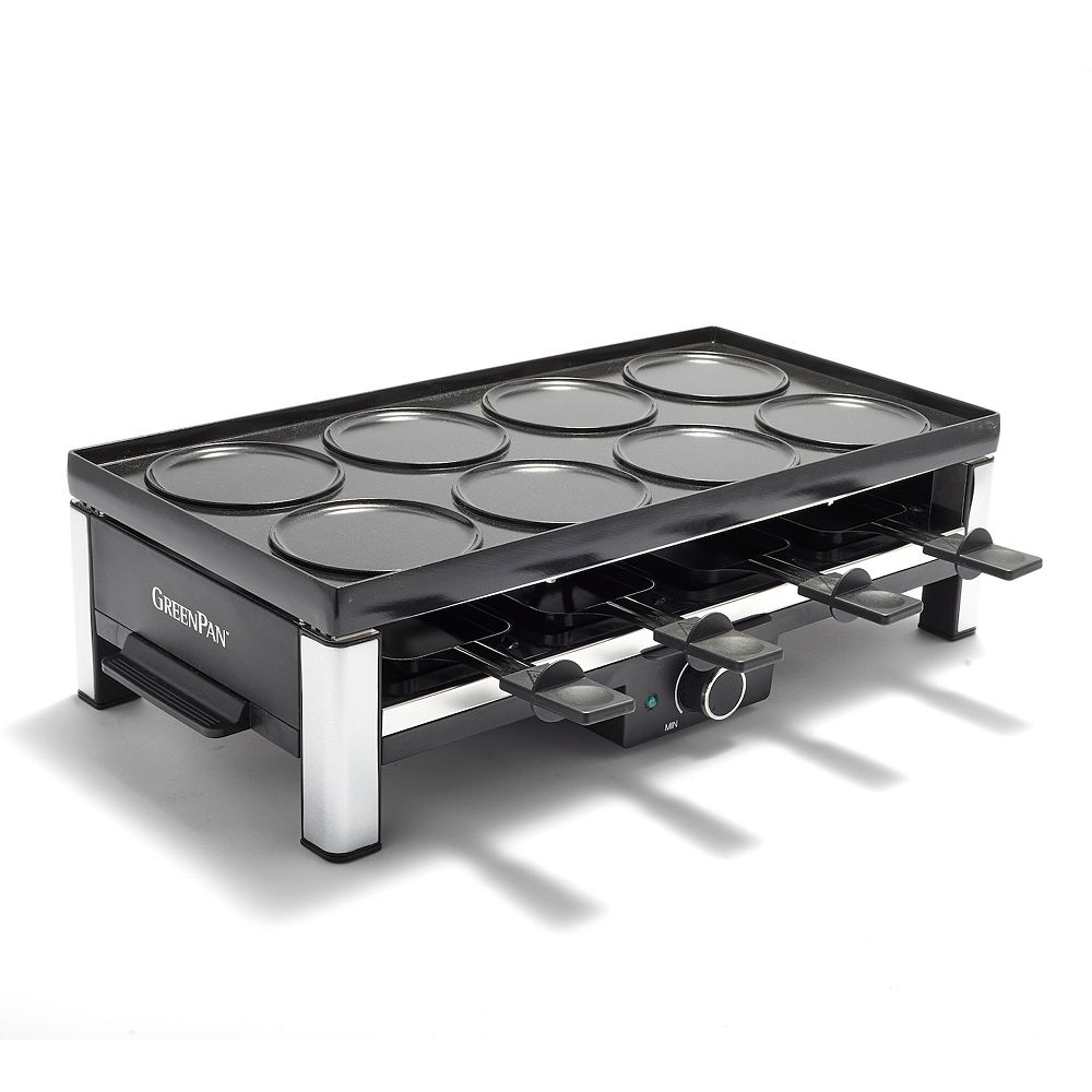 GreenPan Ceramic Nonstick Reversible Grill, Griddle, & Raclette
