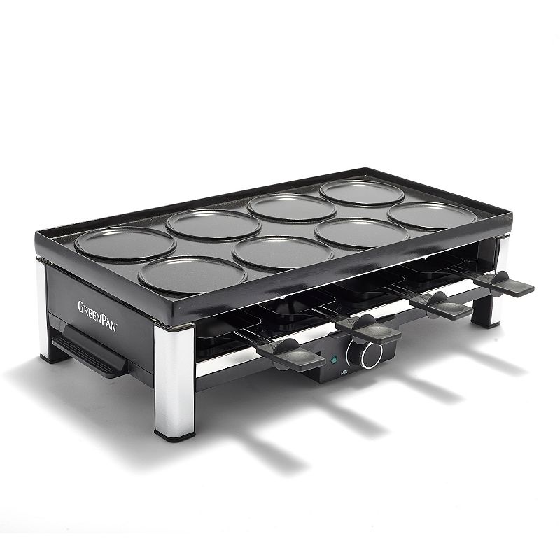 GreenPan Ceramic Nonstick Ultimate Gourmet Grill-PFAS Free - Black