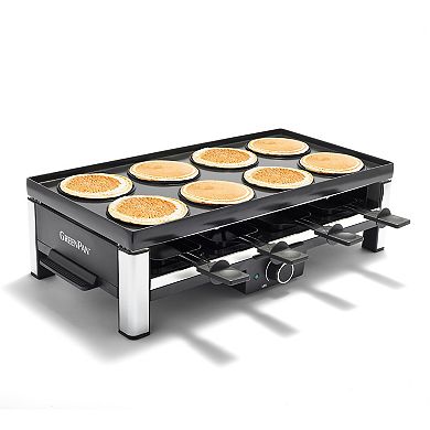 GreenPan Electrics PFAS-Free Ceramic Nonstick Reversible Grill, Griddle & Raclette