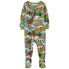 Simple Joys by Carter's Baby Boys' 2-Pack 2-Way Zip Cotton Footed Sleep and  Play