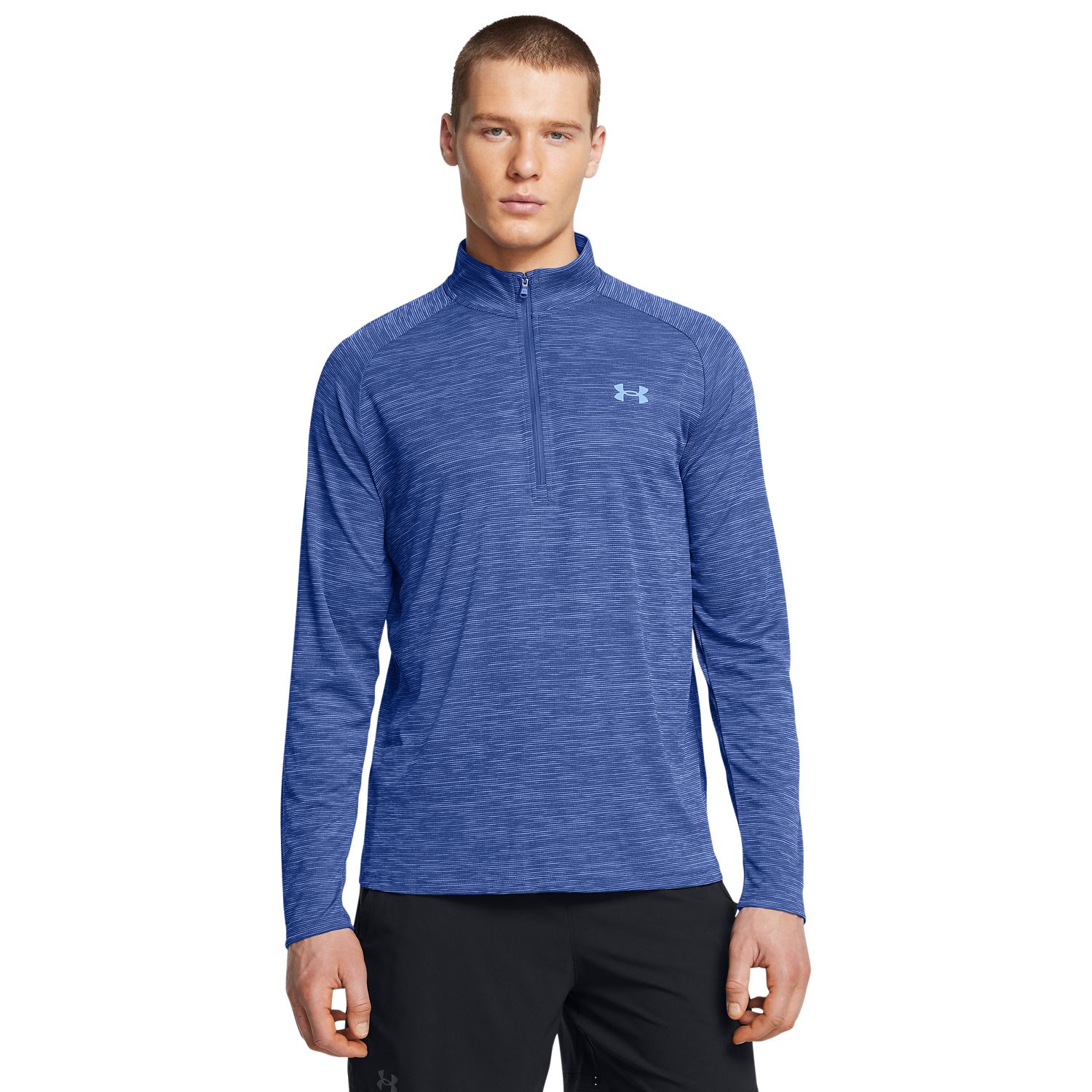 under armour half zip grey