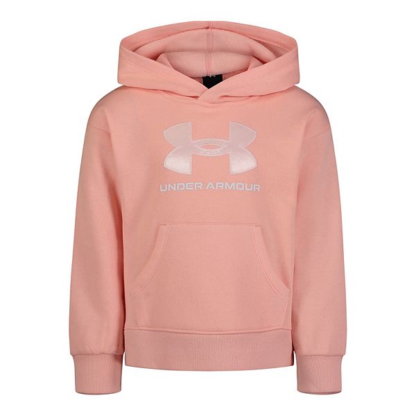 Baby & Toddler Girl Under Armour Applique Logo Hoodie