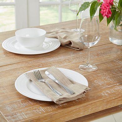 Town & Country Living Harper Stain & Water-Resistant Dinner Napkin 4-pk.
