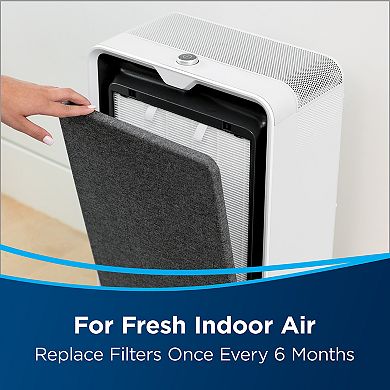 BISSELL HEPA Air Purifier Filter & Activated Carbon Filter Pack for BISSELL air320 Air Purifier (3314)