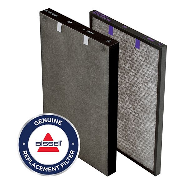 BISSELL Air320 Replacement HEPA Filter & Activated Carbon Filter Pack, 3314