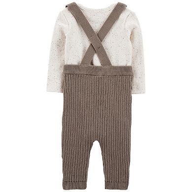 Baby Carter's 2-Piece Bodysuit & Sweater Coveralls Set