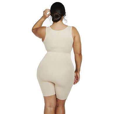 Plus Size Naomi & Nicole?? Firm Control Shapewear Unbelievable Comfort?? Torsette Thigh Slimmer 7776