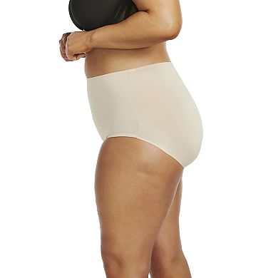 Plus Size Naomi & Nicole® Shapewear No Show, No Lines Brief Panty A815