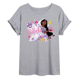Disney's Encanto Juniors' Isabela Oversized Graphic Tee