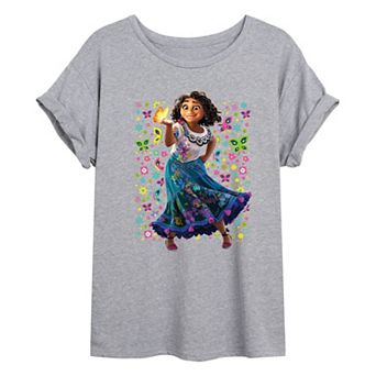 Disney's Encanto Juniors' Mirabel Oversized Graphic Tee