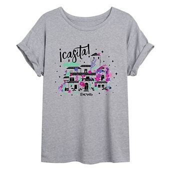 Disney's Encanto Juniors' Casita Oversized Graphic Tee