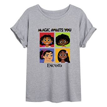 Disney's Encanto Juniors' Magic Oversized Graphic Tee