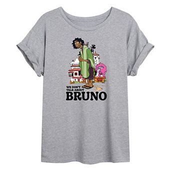 Disney's Encanto Juniors' Bruno Oversized Graphic Tee