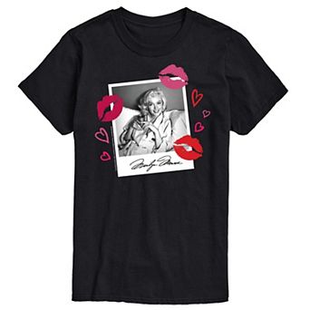 Big & Tall Marilyn Monroe Kiss Tee